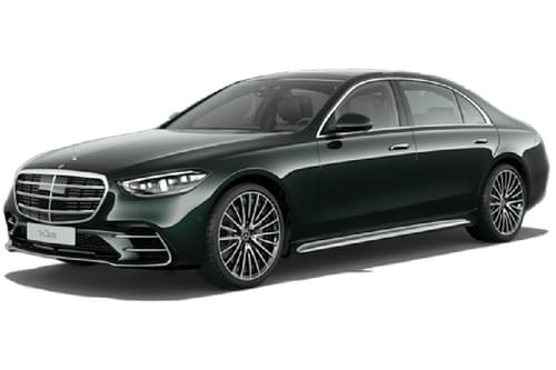 مرسيدس بنز أس  كلاس سيدان أخضر