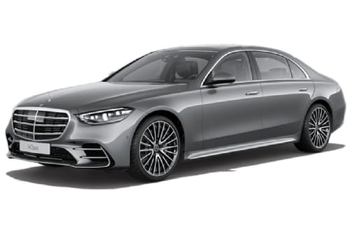مرسيدس بنز أس  كلاس سيدان رمادي معدني