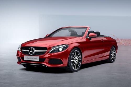 Mercedes-Benz C-Class Cabriolet Designo Hyacinth Red Metallic