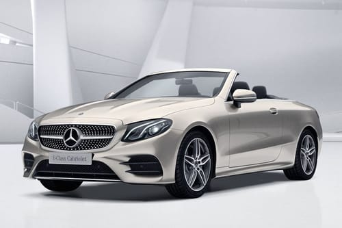 Mercedes-Benz E-Class Cabriolet Silver Metallic