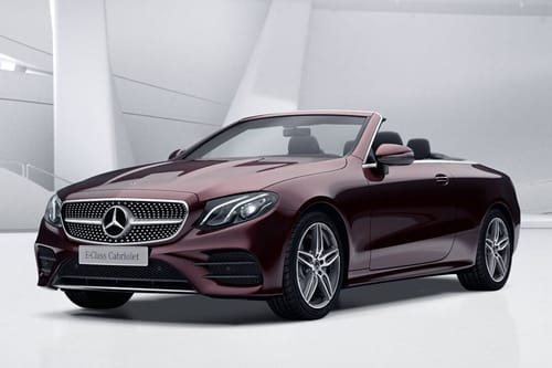 Mercedes-Benz E-Class Cabriolet Ruby Red Metallic