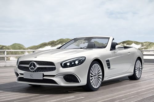 Mercedes-Benz SL-Class Designo Diamond White Bright