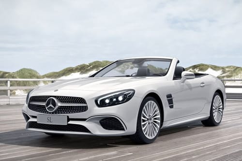 Mercedes-Benz SL-Class Polar White