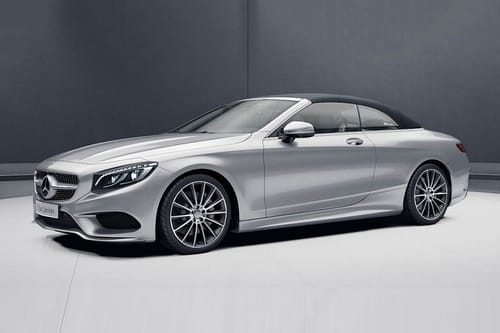 مرسيدس بنز الفئة أس كابريوليه فضة إيريديوم