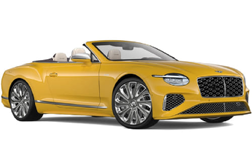 Bentley Continental GTC Yellow