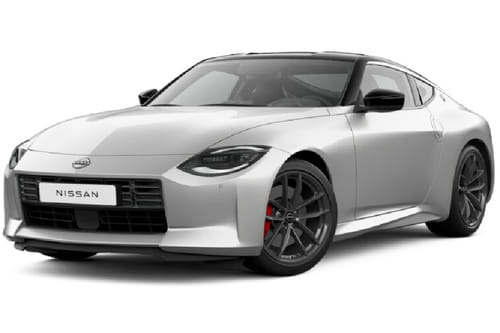 نيسان Z بريليانت سيلفر وذ سوبر بلاك روف