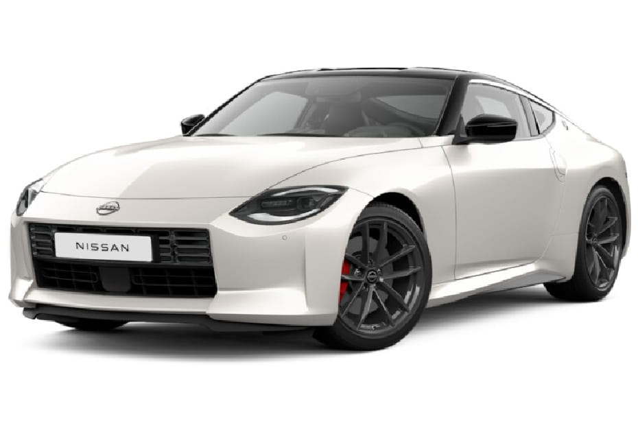 Nissan Z Pearl White With Super Black Roof