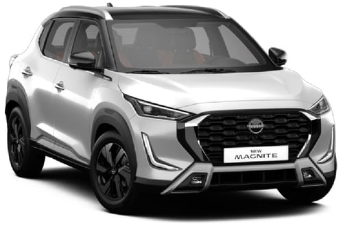 نيسان ماغنيت وايت آند بلاك