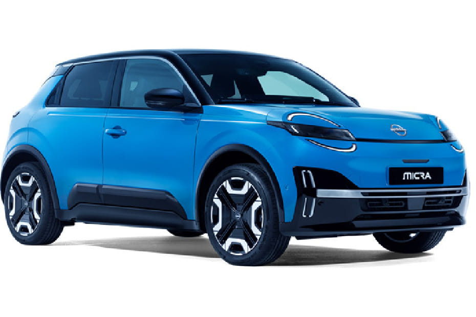 نيسان ميكرا إي في أزرق