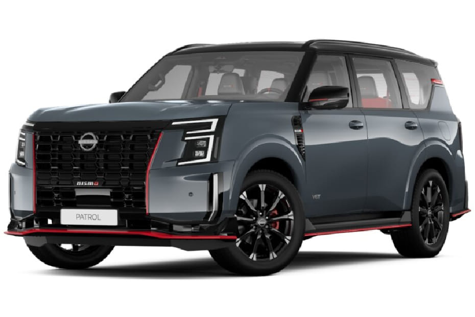 Nissan Patrol Nismo Stealth Gray with Super Black Roof