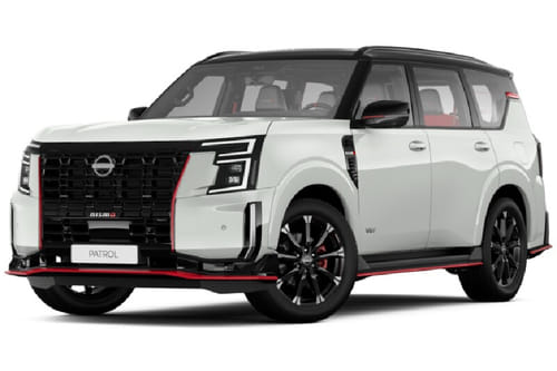 Nissan Patrol Nismo Radiant White with Super Black Roof