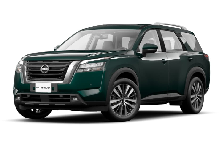 نيسان باثفايندر Obsidian Green Pearl