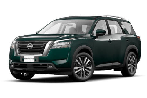 نيسان باثفايندر Obsidian Green Pearl