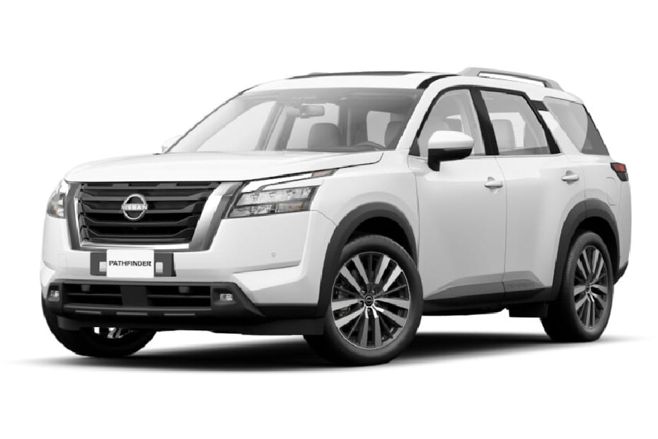 نيسان باثفايندر أبيض جليدي