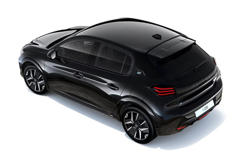 بيجو إي 208 أسود