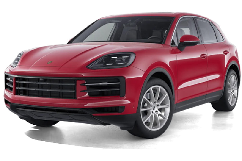 بورش كايين أحمر كارمين