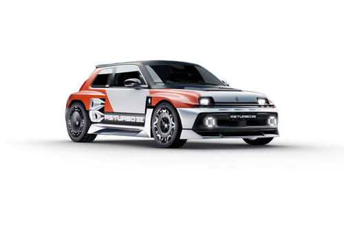 رينو ٥ تيربو ٣ إي برتقالي