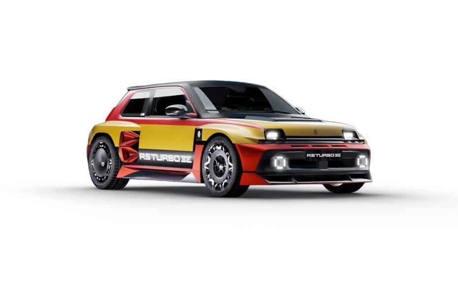 Renault 5 TURBO 3E Yellow Tang