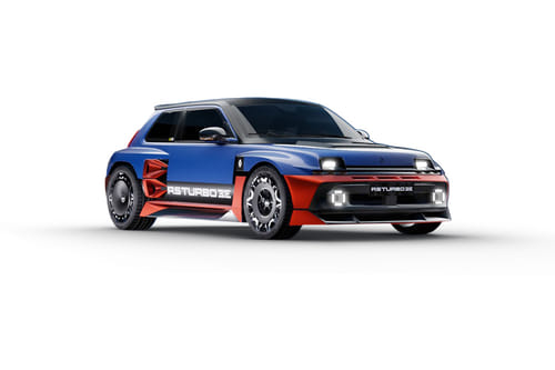 رينو ٥ تيربو ٣ إي طوب أحمر