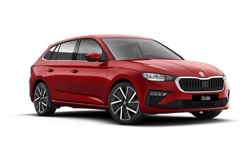 سكودا سكالا 2025 أحمر مخملي