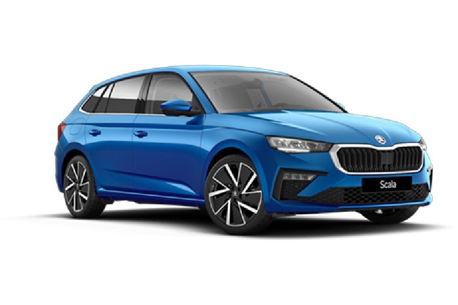 سكودا سكالا 2025 أزرق سباق معدني