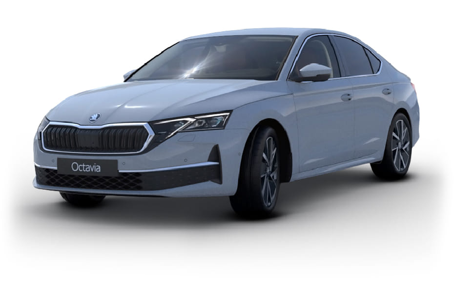 سكودا اوكتافيا أبيض حلوى