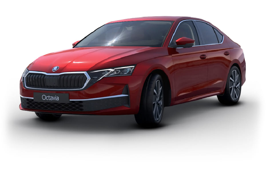سكودا اوكتافيا أحمر مخملي