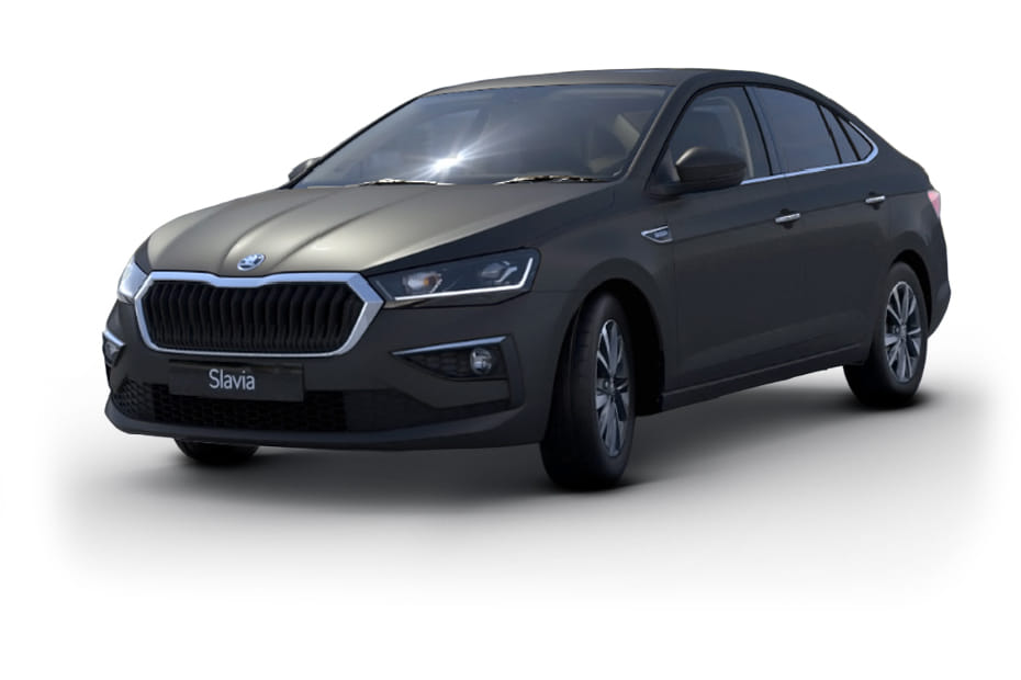 Skoda Slavia Carbon Steel Matte