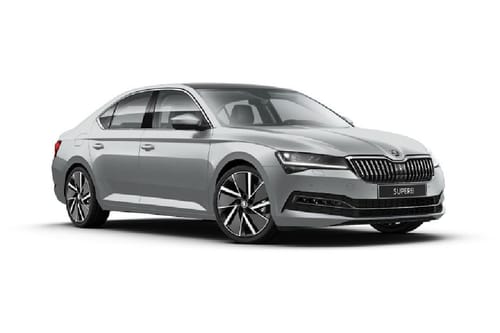 سكودا سوبيرب (2022-2025) أبيض القمر معدني