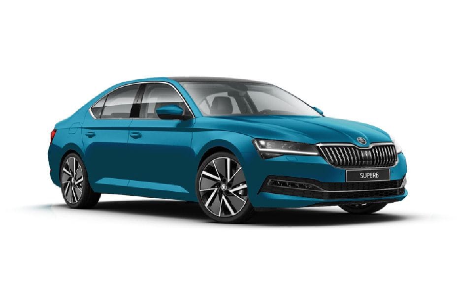 سكودا سوبيرب أزرق لافا معدني