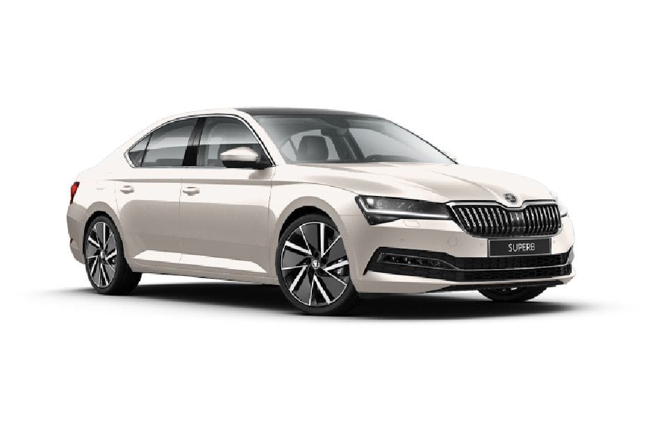 سكودا سوبيرب أبيض حلوى