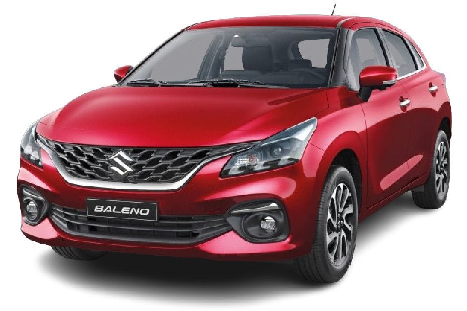 Suzuki Baleno Phantom Red in Saudi Arabia