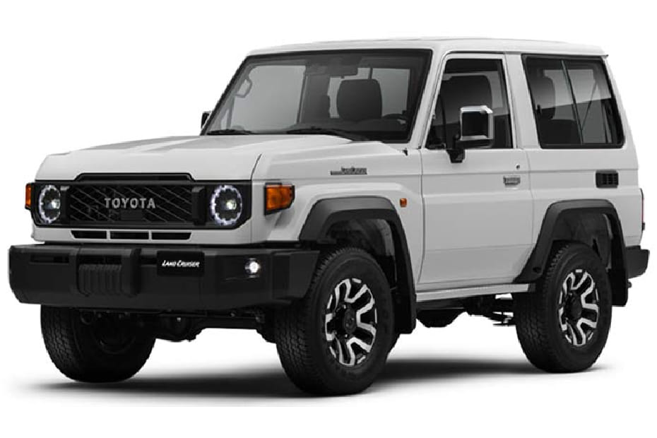 Toyota Land Cruiser 70 Hard Top White