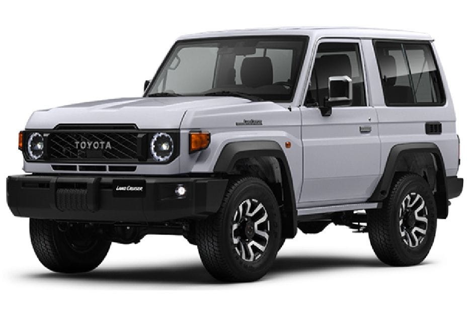 تويوتا لاند كروزر 70 هارد توب أشقر فضي