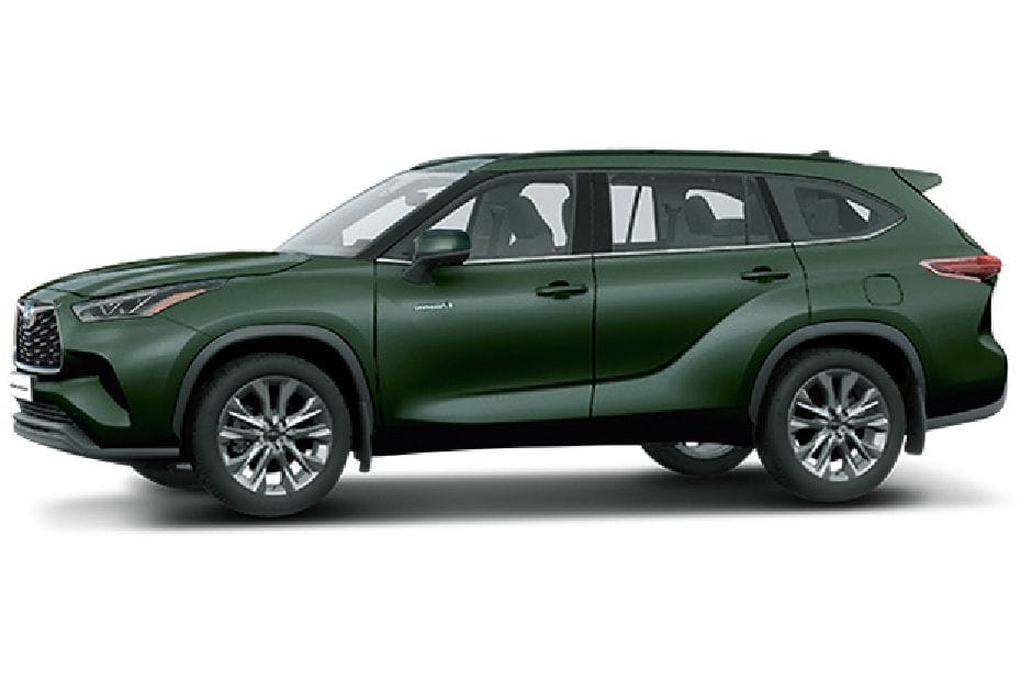 تويوتا هايلاندر جوهرة خضراء معدنية