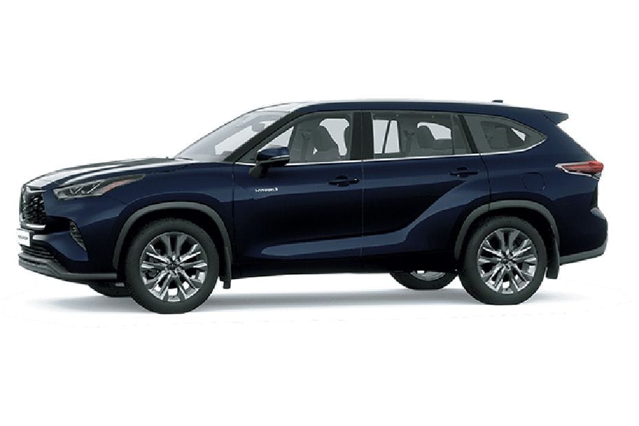 تويوتا هايلاندر أزرق داكن معدني