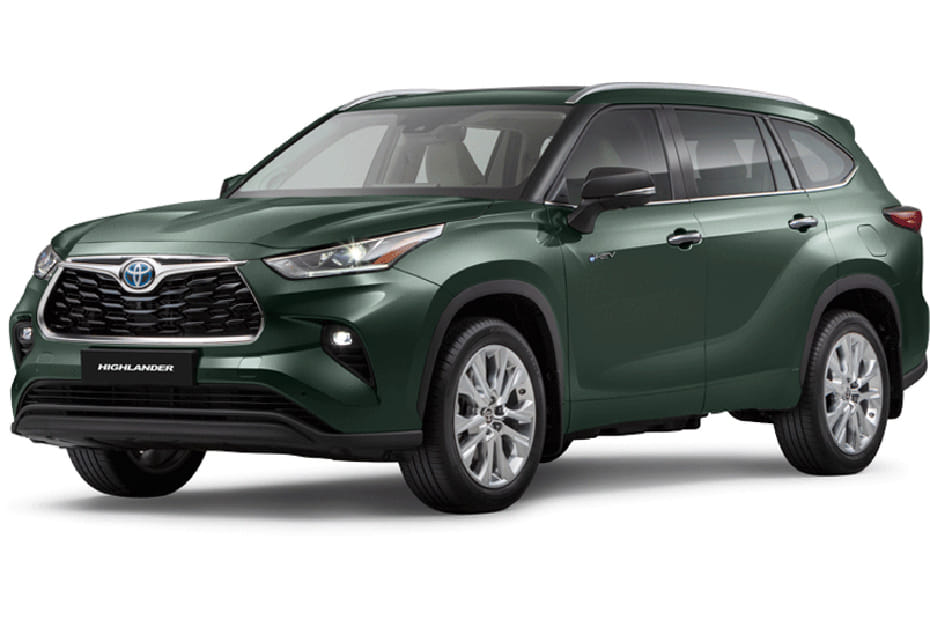 تويوتا هايلاندر أخضر