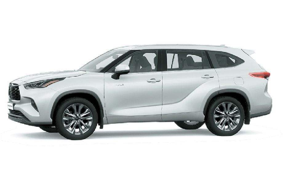 تويوتا هايلاندر أبيض لؤلؤي