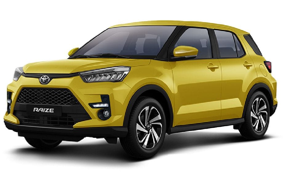 تويوتا رايز أصفر