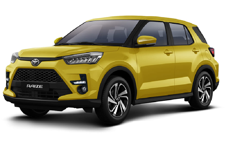 تويوتا رايز أصفر