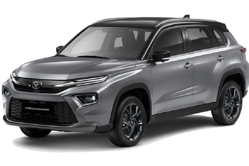 تويوتا أوربان كروزر  سيلفر ويذ بلاك روف