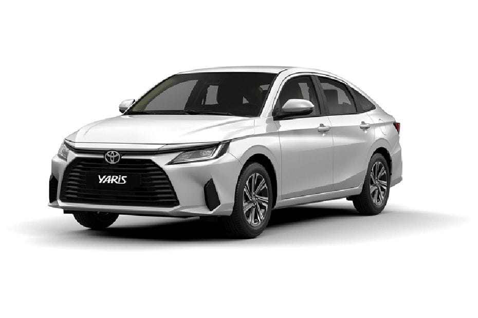 Toyota Yaris Pearl White