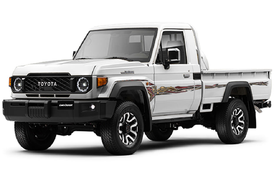 تويوتا لاند كروزر  بيك أب أبيض