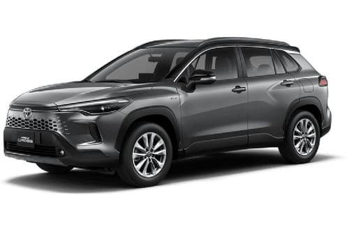 Toyota Corolla Cross Gray With Black Roof