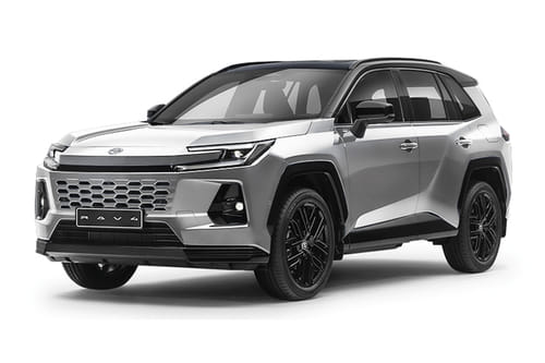 تويوتا آر إيه في 4 2026 وايت وذ بلاك روف