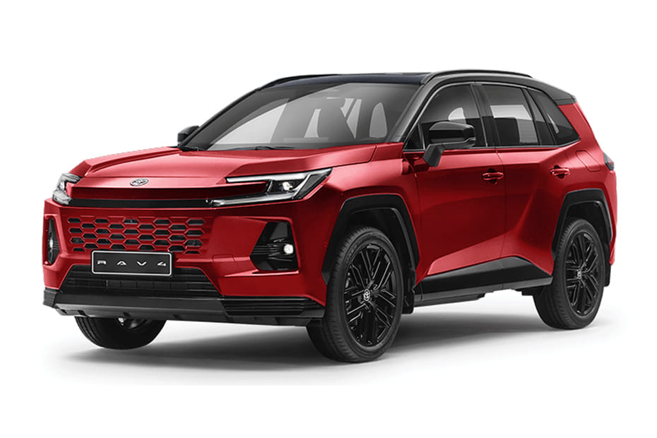 تويوتا آر إيه في 4 2026 ريد ويذ بلاك روف