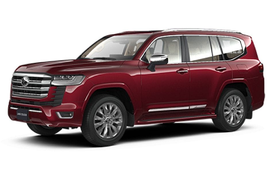 Toyota Land Cruiser Dark Red