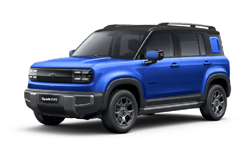 شفروليه سبارك إي يو في تغيير أزرق