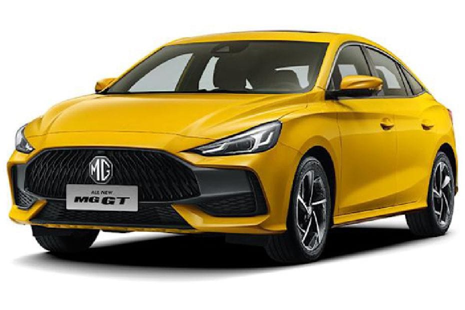 MG GT Yellow