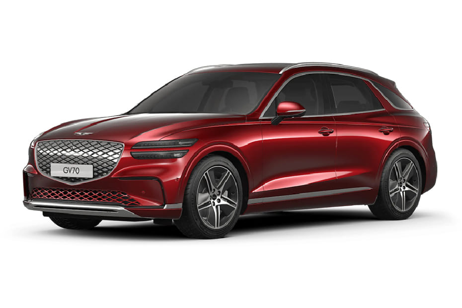 Genesis EV GV 70 Mauna Red
